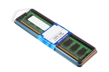 DDR2 memory module in the package