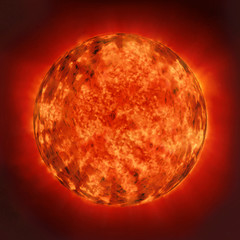 Sun in space