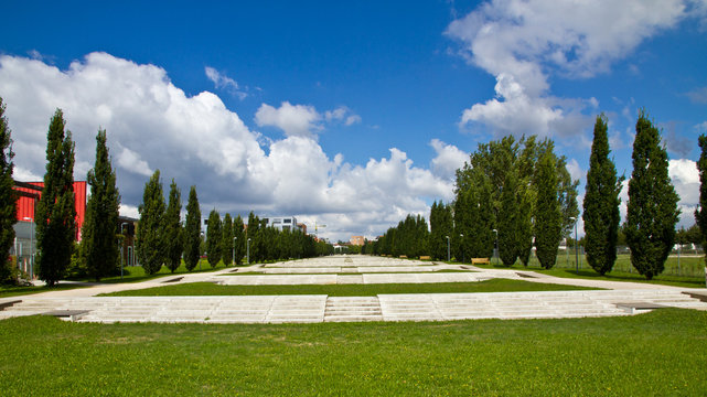 Moderner Wohnpark