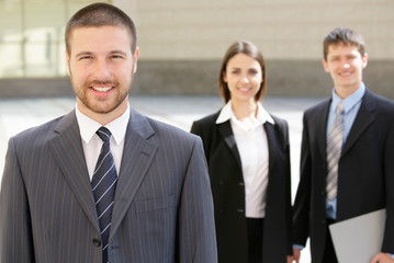 happy businessman