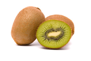 Kiwi isolated on white background