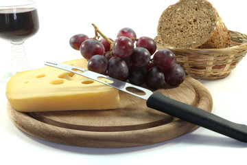 Käse mit Brot