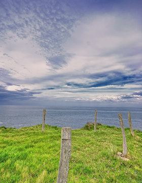 Parcela junto al mar
