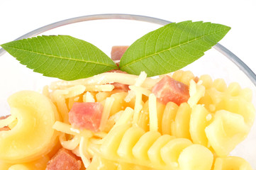 Pâtes et verveine citronnée