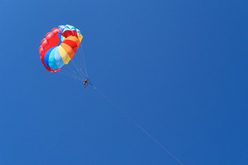 parachute skydiver