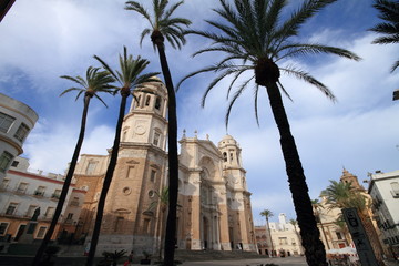 Obraz premium Plaza de la Catedral, Cádiz