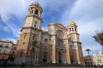 Fototapeta na wymiar Katedra Ameryk, Cádiz