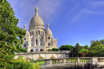 Fototapeta na wymiar Sacre Coeur - Paryż / Francja