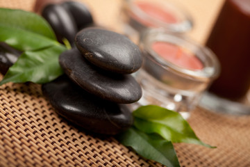 Fototapeta premium Spa stones