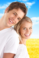 Obraz premium couple in love