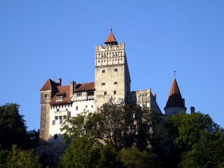 Fototapeta na wymiar Rumunia - Bran Castle (Zamek Draculi) 2