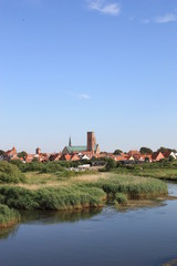 Obraz premium Ribe Stadt in Dänemark