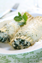Spinach Cannelloni