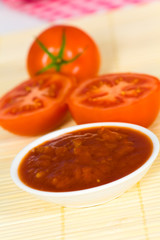 Tomaten - Ketchup , Dip