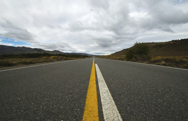 middle of the road