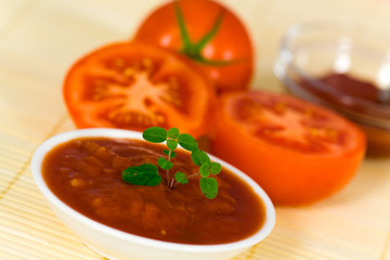 Tomaten - Ketchup , Dip