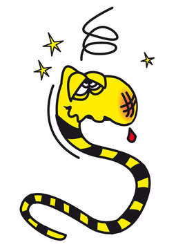 serpent personnage bagarre