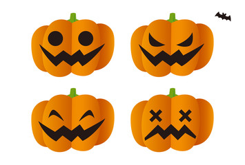 パンプキンの表情