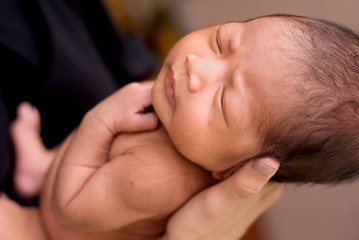asian newborn