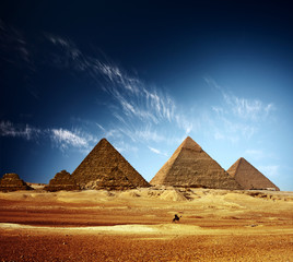Pyramids - obrazy, fototapety, plakaty