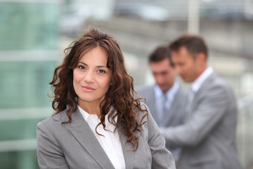 Portrait of businesswoman