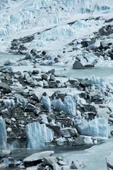 Cercles muraux Glaciers High glacier