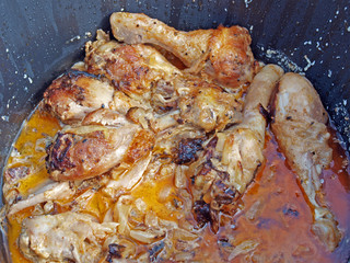 Chicken in sauce