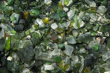 recyclage de bouteilles