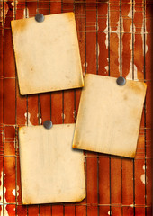 wood and paper background