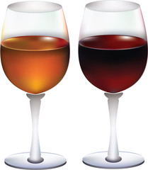 Wine by the glass.