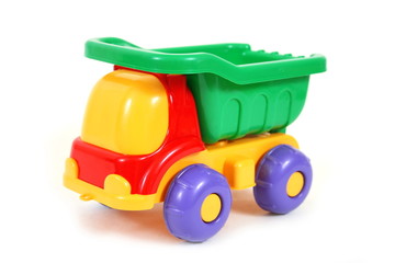 Colorful toy truck