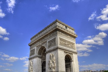 Fototapeta premium Arc de Triomphe - Paris (France)