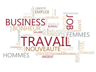 TRAVAIL et ses d&eacute;riv&eacute;s