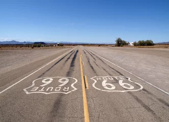 Photo sur Aluminium Route 66 Route 66 solitaire