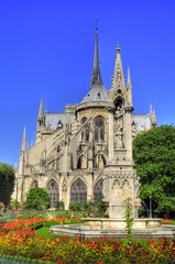 Fototapeta na wymiar Notre Dame - Paris / France