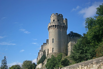 Fototapeta na wymiar Warwick castle
