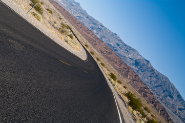 death valley road surface