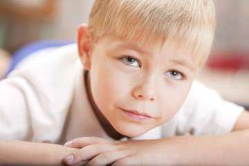 Portrait of a little boy