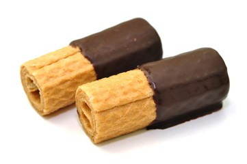 Waffeln, Schokolade