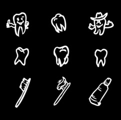 teeth vector