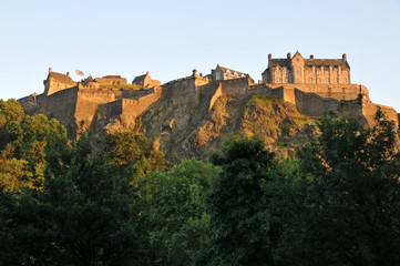 Fototapeta na wymiar Zamek w Edynburgu, Edynburg, Szkocja
