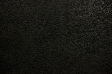 Old natural dark brown black grunge leather texture background