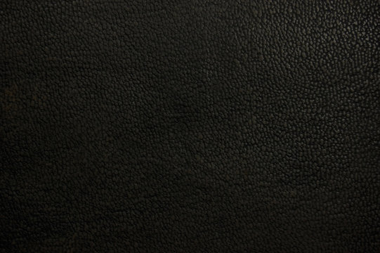 Old natural dark brown black grunge leather texture background