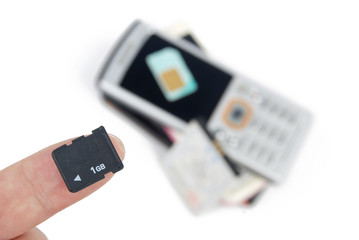 cellphone memory card