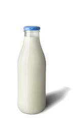 Milch Milchflasche Flasche