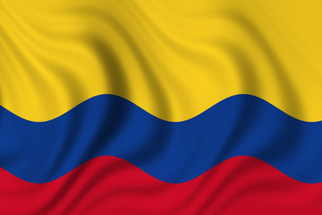 Obraz premium Flag of Colombia