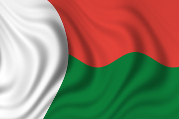Flag of Madagascar