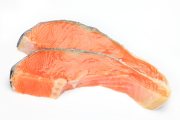 slice of the salmon