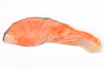 slice of the salmon