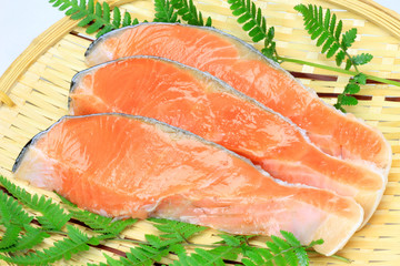 slice of the salmon